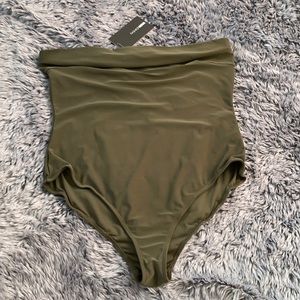 FASHION NOVA! Dark Green bodysuit